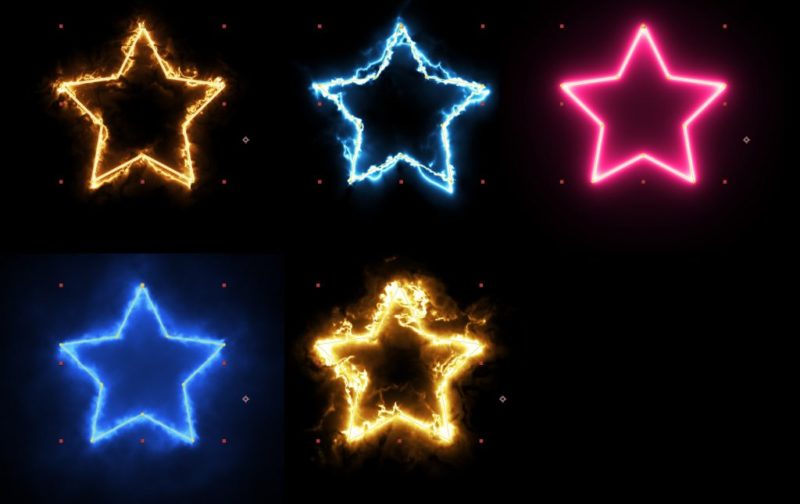 ⑤また、プリセットで簡単に見た目を変更②