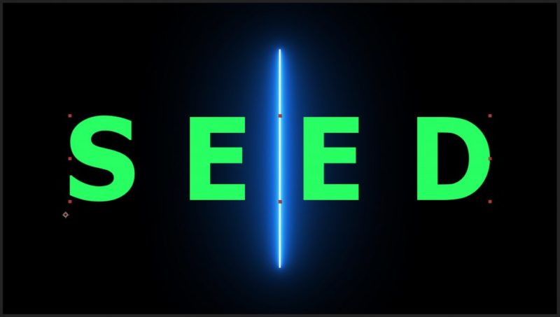 形取りたいテキストを打ち込み