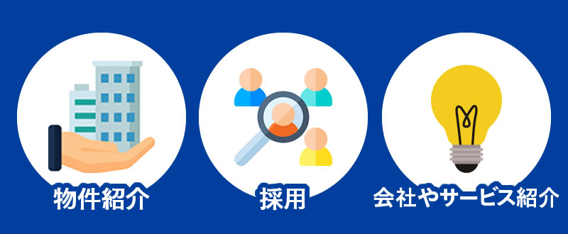 1.不動産業界で作られる動画の種類は？