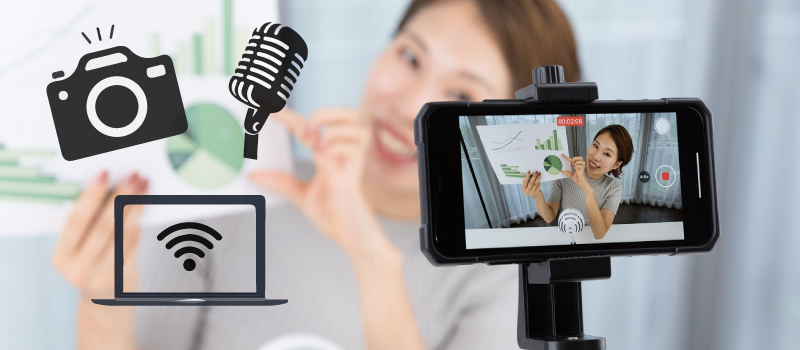 動画配信をするために最低限必要なもの