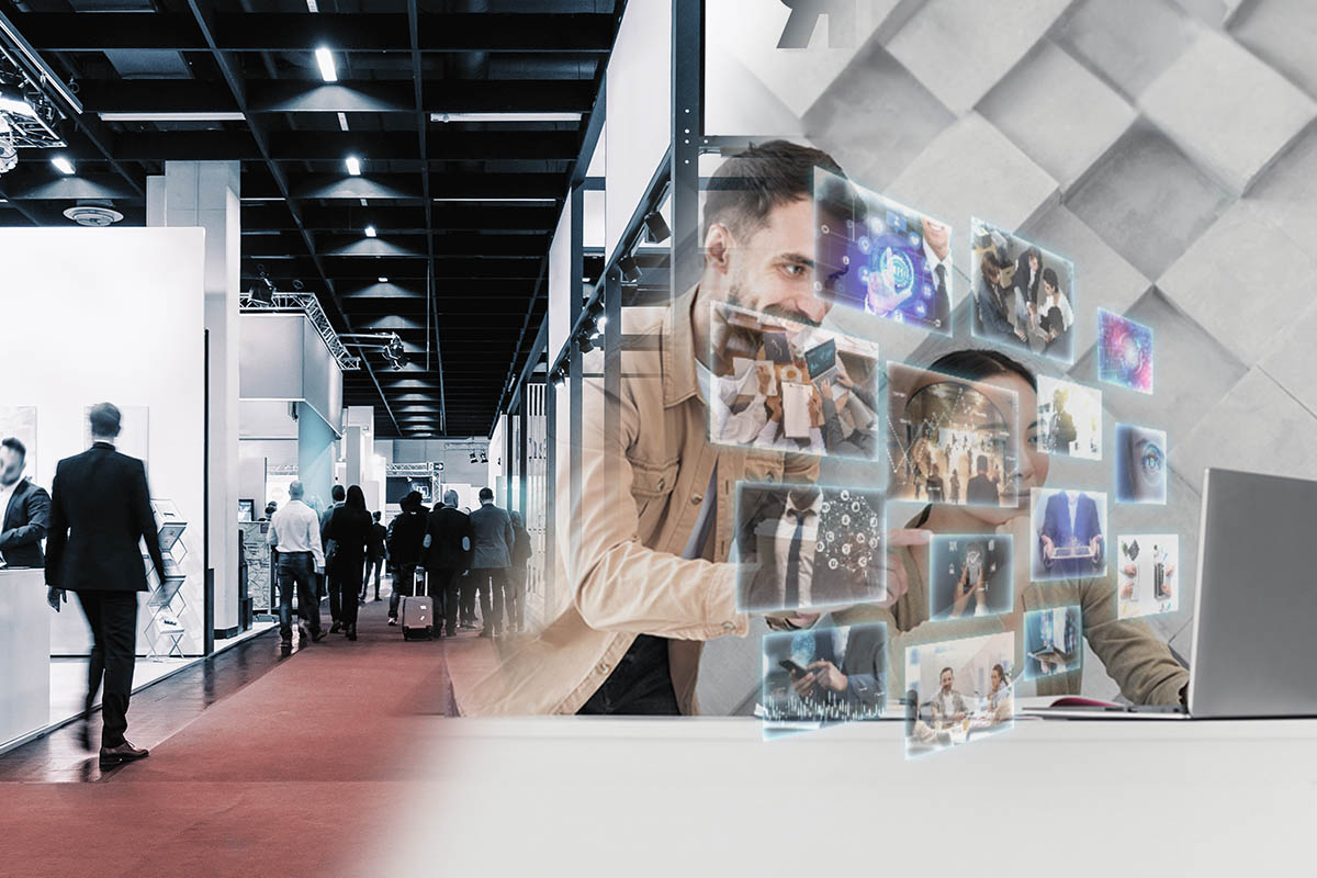 リアル展示会とオンライン展示会の違い